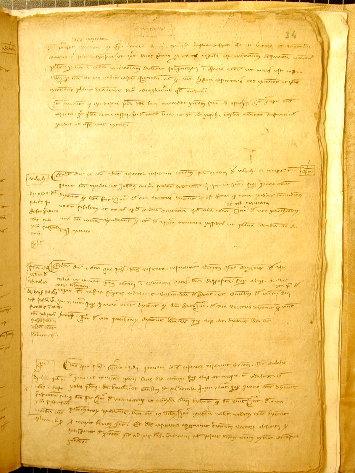 Pergamí de l'any 1312 conservat a l'arxiu documental de valldepi.cat